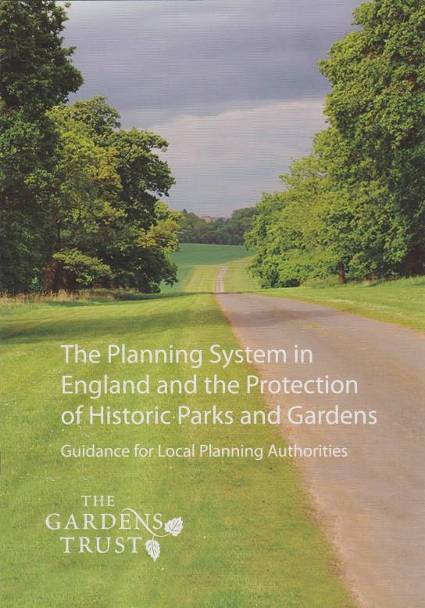 image of the planning system in England and the protection of historic parks and gardens