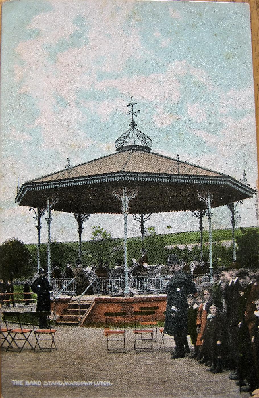 image of Bandstand at Wardown Park Luton